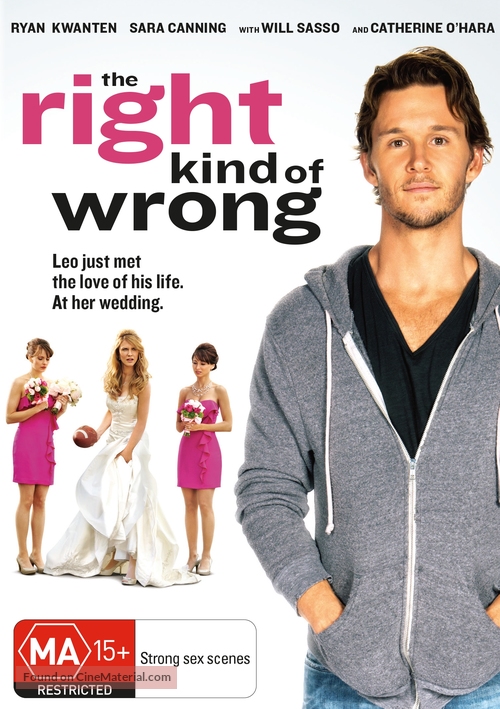 The Right Kind of Wrong - Australian DVD movie cover