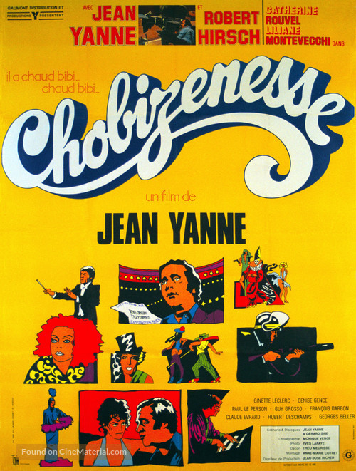 Chobizenesse - French Movie Poster