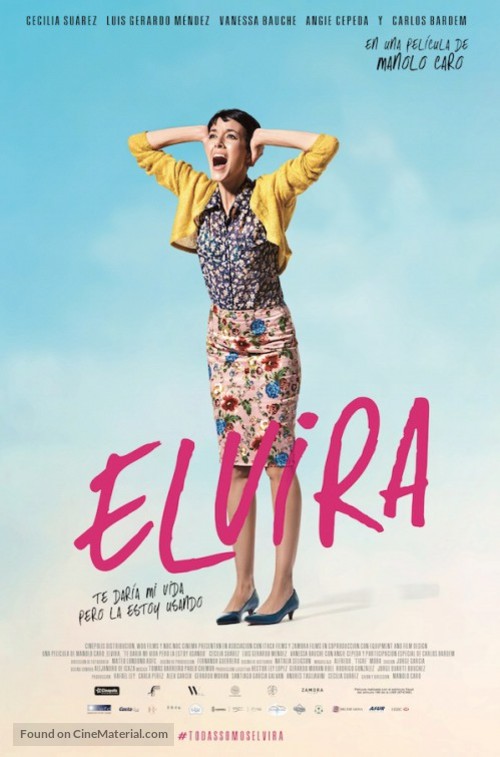 Elvira, te dar&iacute;a mi vida pero la estoy usando - Mexican Movie Poster