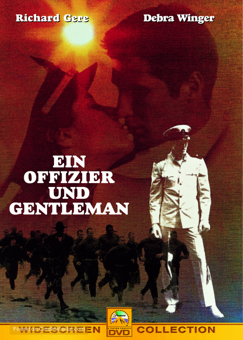 An Officer and a Gentleman - German DVD movie cover