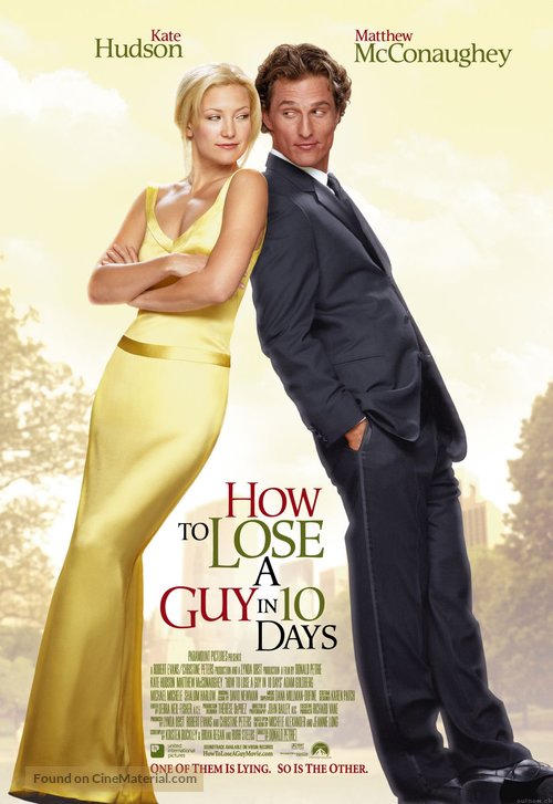 How to Lose a Guy in 10 Days - British Movie Poster