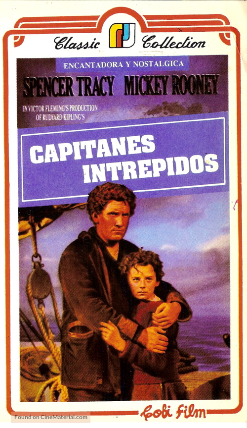 Captains Courageous - Argentinian VHS movie cover
