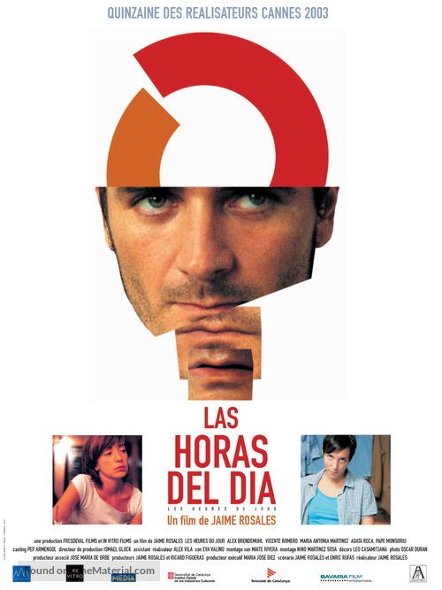 Las horas del d&iacute;a - French Movie Poster