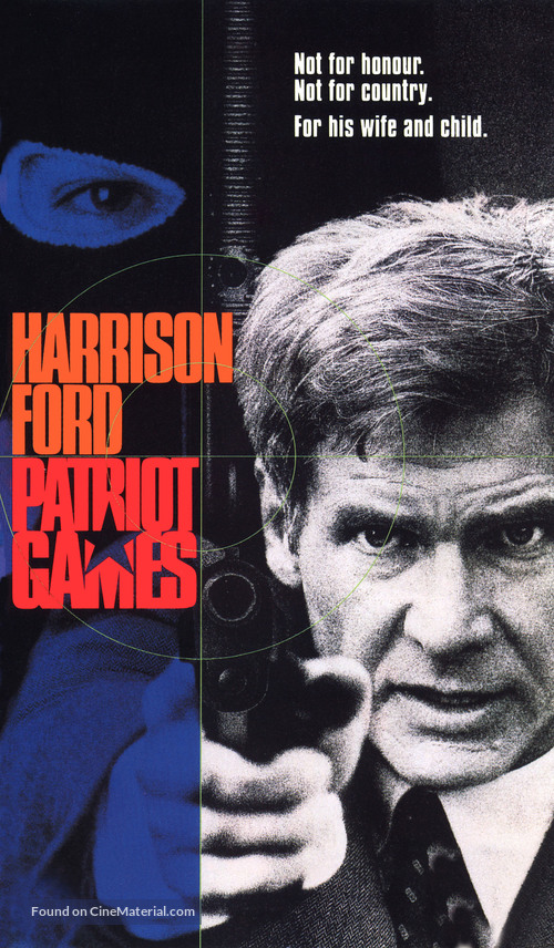 Patriot Games - VHS movie cover