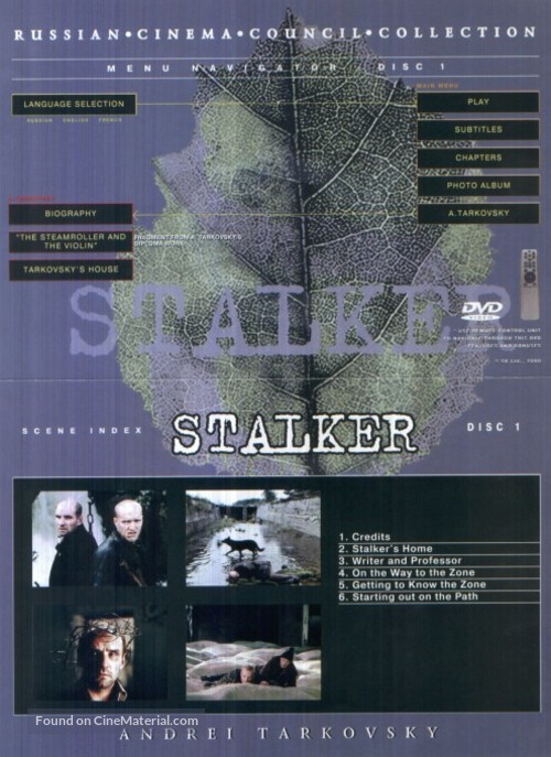 Stalker - DVD movie cover