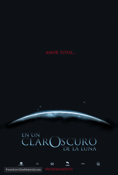 En un claroscuro de la luna - Mexican Movie Poster