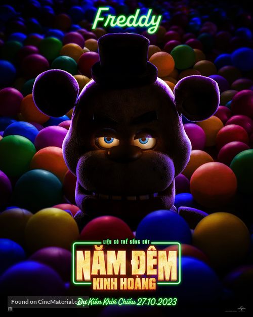 Five Nights at Freddy&#039;s - Vietnamese Movie Poster