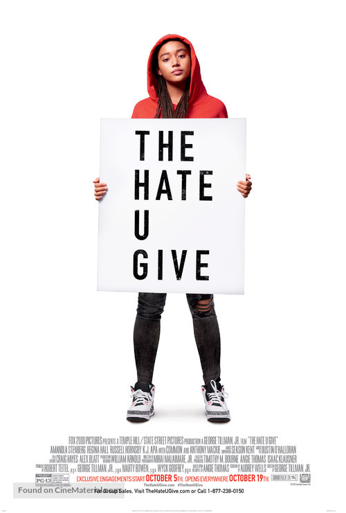 The Hate U Give - Movie Poster