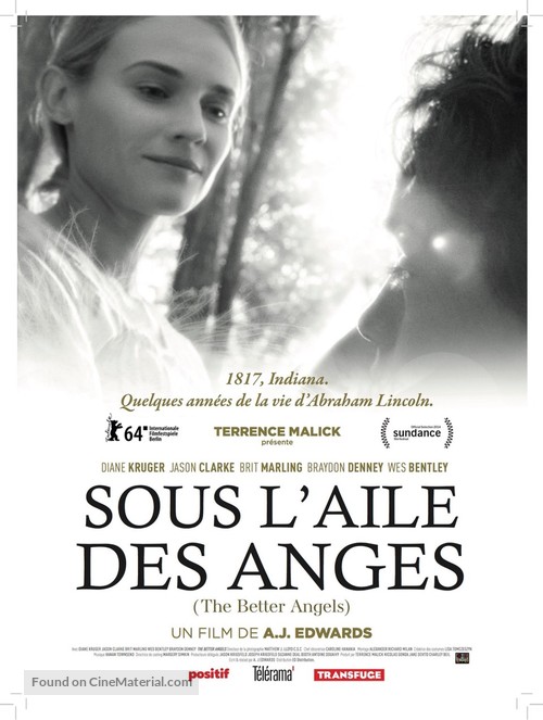 The Better Angels - French Movie Poster