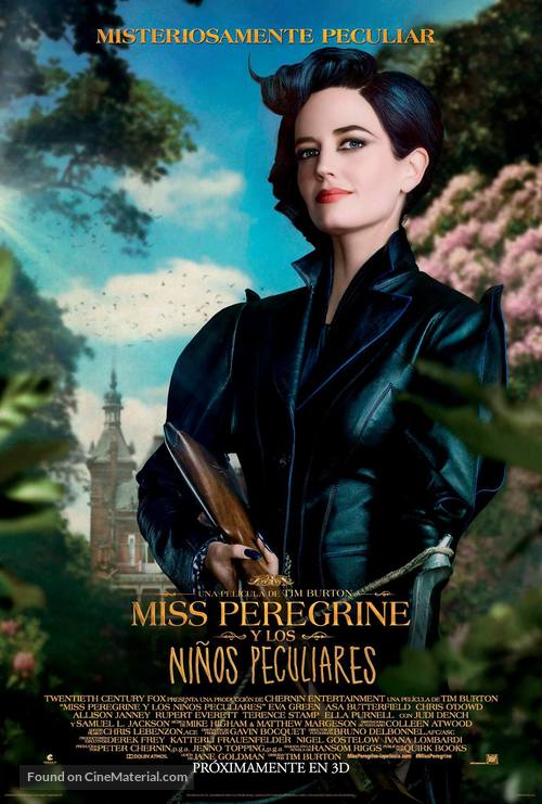 Miss Peregrine&#039;s Home for Peculiar Children - Mexican Movie Poster