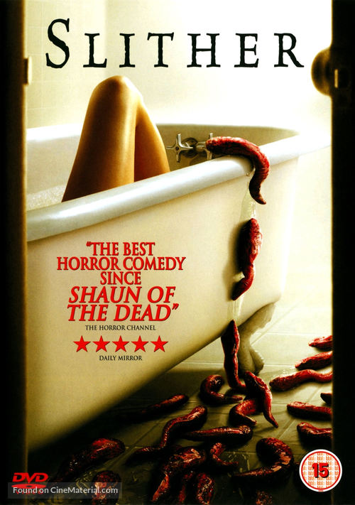 Slither - British DVD movie cover