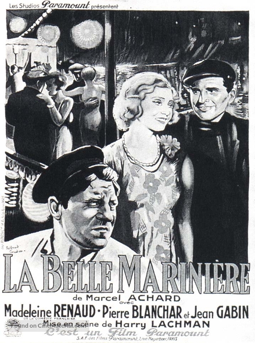 Belle marini&egrave;re, La - French Movie Poster