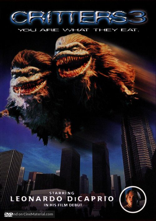 Critters 3 - DVD movie cover