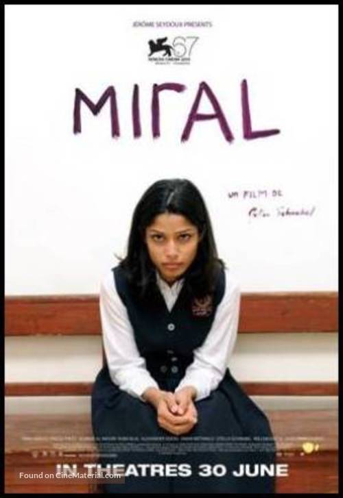Miral - Singaporean Movie Poster