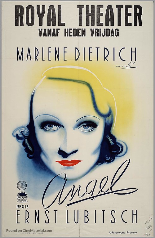 Angel - Dutch Movie Poster