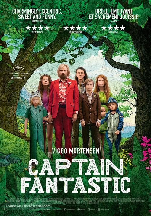 Captain Fantastic - Belgian Movie Poster