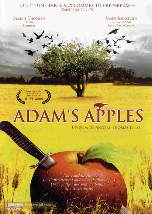 Adams &aelig;bler - French DVD movie cover