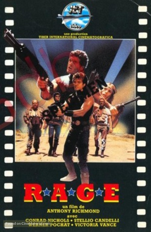 Rage - French Movie Cover