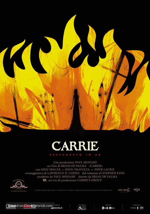 Carrie - Italian Movie Poster