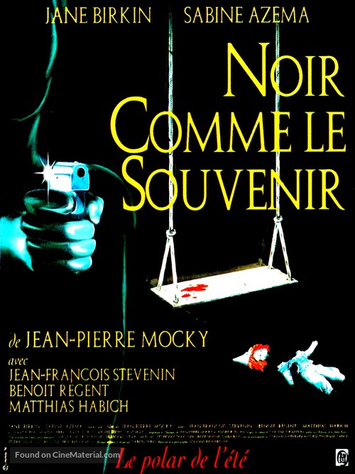 Noir comme le souvenir - French Movie Poster