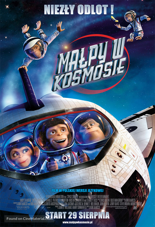 Space Chimps - Polish Movie Poster