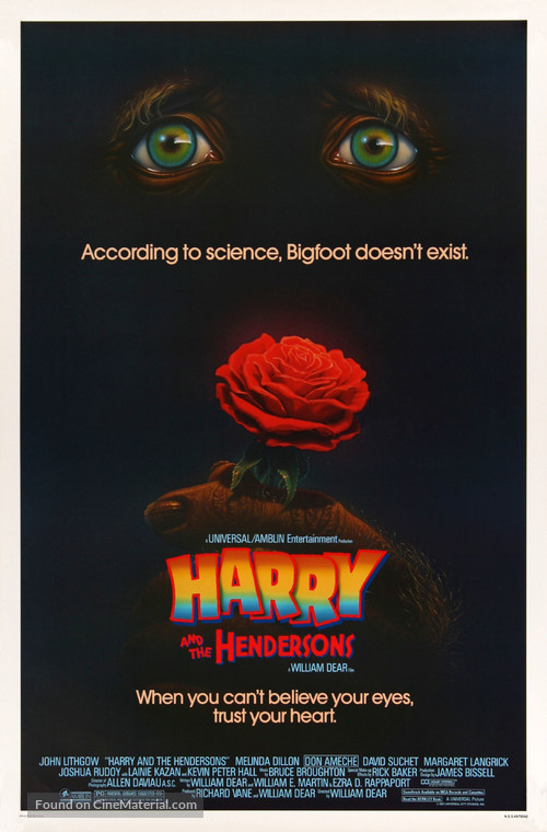 Harry and the Hendersons - Movie Poster