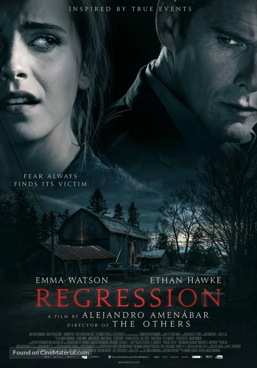 Regression - Belgian Movie Poster
