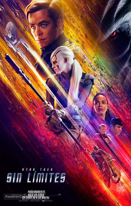 Star Trek Beyond - Mexican Movie Poster