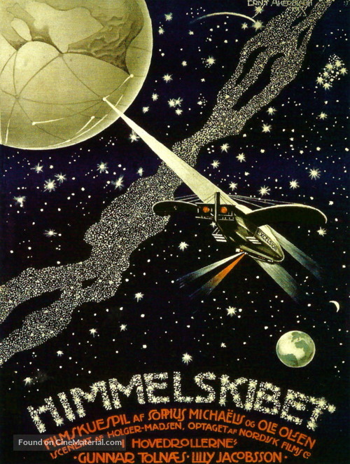 Himmelskibet - Danish Movie Poster