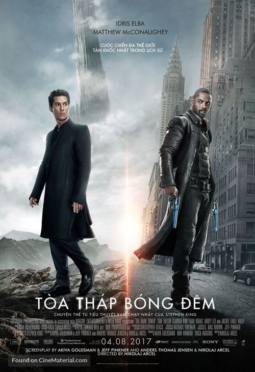 The Dark Tower - Vietnamese Movie Poster