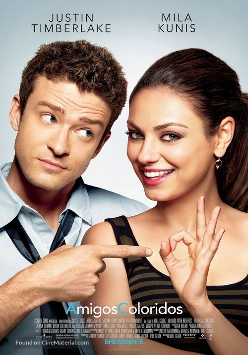 Friends with Benefits - Portuguese Movie Poster