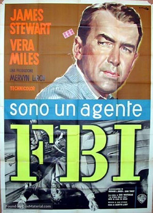 The FBI Story - Italian Movie Poster