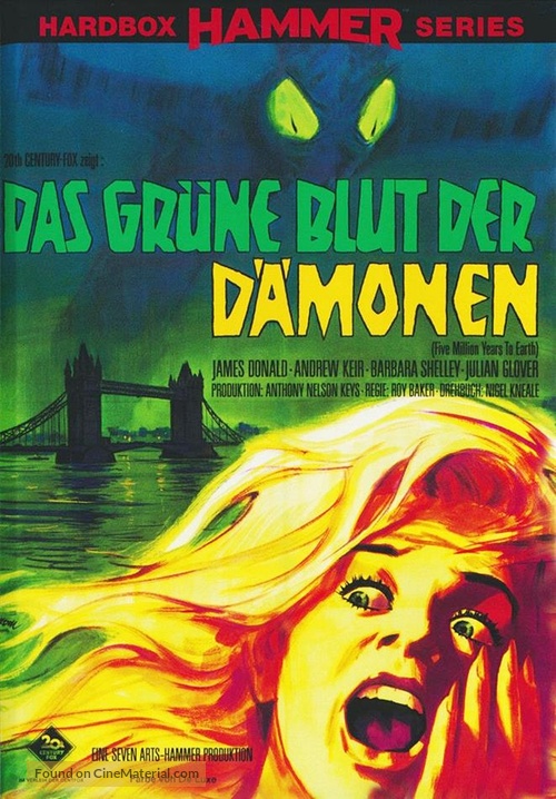 Quatermass and the Pit - German DVD movie cover