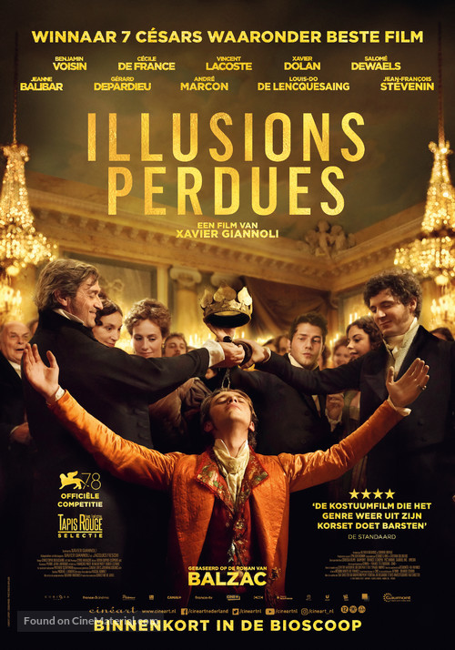 Illusions perdues - Dutch Movie Poster