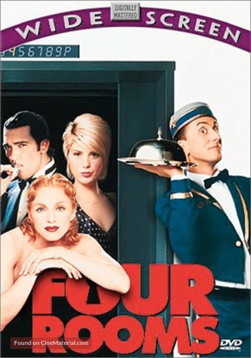 Four Rooms - DVD movie cover