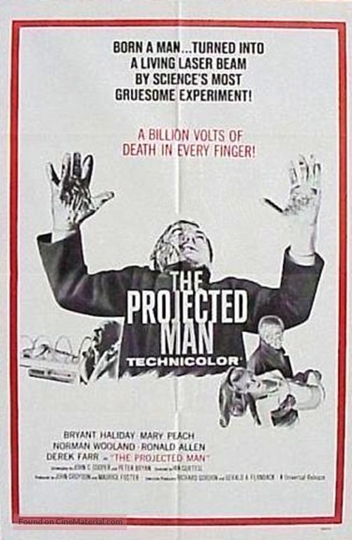 The Projected Man - British Movie Poster