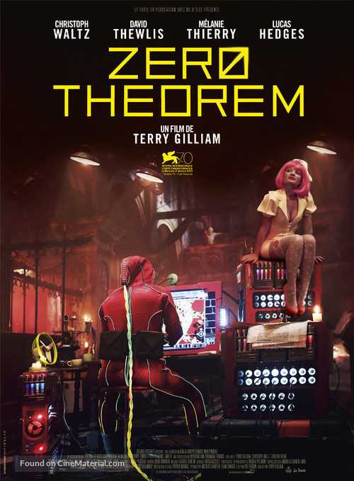 The Zero Theorem - French Movie Poster