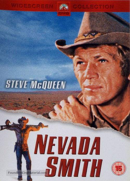 Nevada Smith - British DVD movie cover