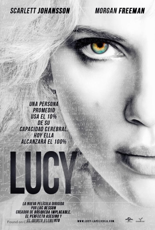 Lucy - Spanish Movie Poster