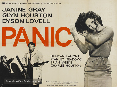 Panic - British Movie Poster