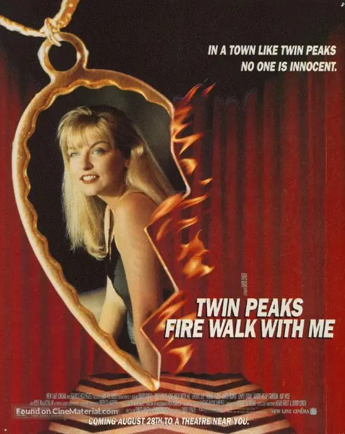 Twin Peaks: Fire Walk with Me - Advance movie poster