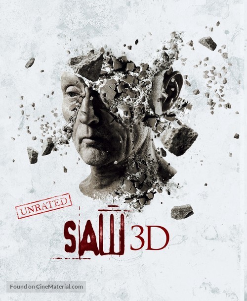 Saw 3D - Swedish Blu-Ray movie cover