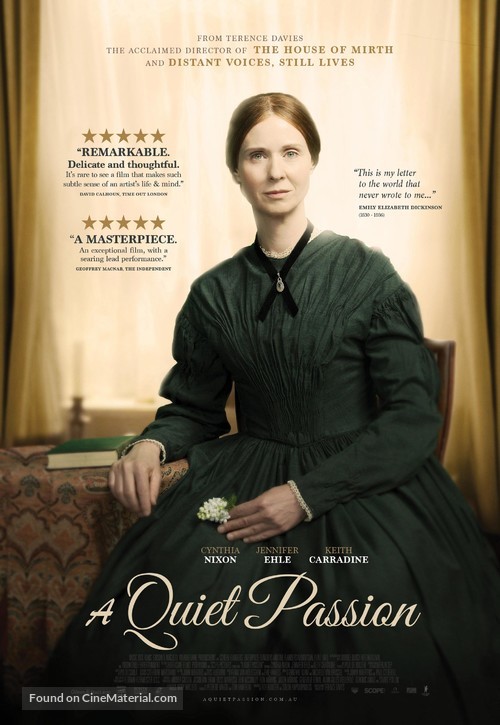 A Quiet Passion - Australian Movie Poster