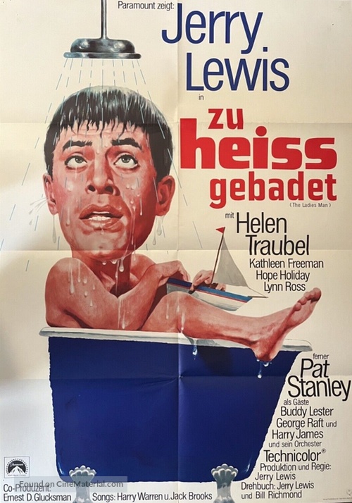 The Ladies Man - German Movie Poster
