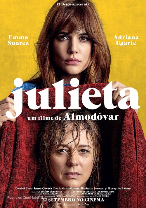 Julieta - Portuguese Movie Poster