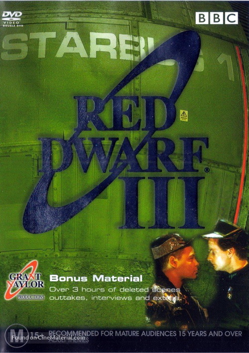 &quot;Red Dwarf&quot; - Australian DVD movie cover