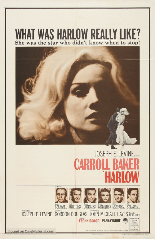 Harlow - Movie Poster