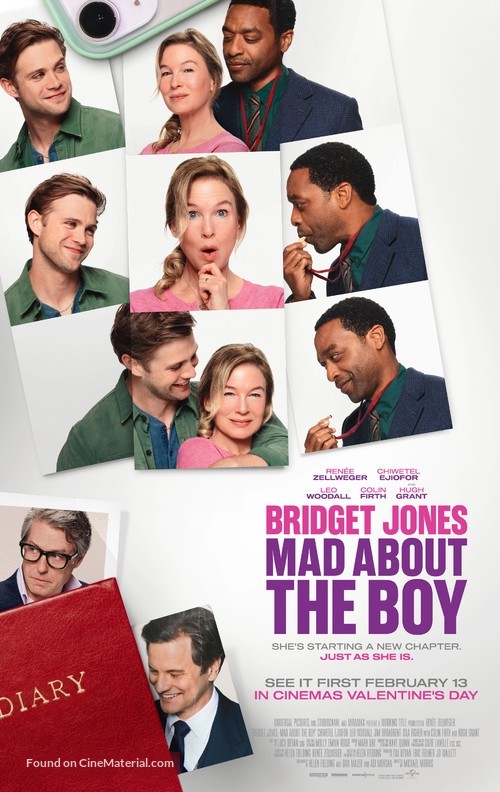 Bridget Jones: Mad About the Boy - British Movie Poster