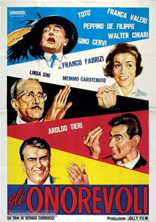 Gli onorevoli - Italian Movie Poster