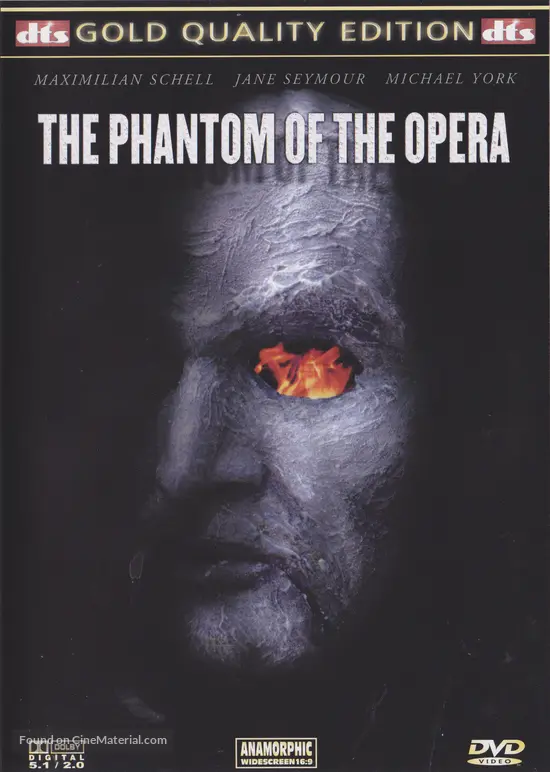 The Phantom of the Opera (1983) Dutch dvd movie cover The Phantom of the Opera (1983) Dutch dvd movie cover
